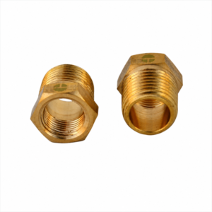 Adaptador Buje Niple para Manómetro Täumm 1/4" HI × 1/2" HE