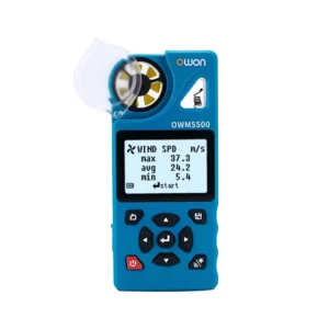 Anemómetro Multifunción 7 en 1 OWON OWM5500