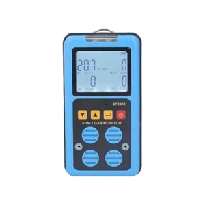 Detector Analizador ST6904 4 en 1 Portátil O2 CO H2S LEL