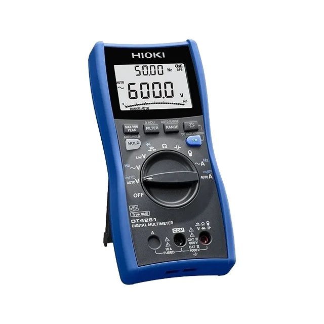 Multímetro Digital HIOKI DT4261 Solar Kit – hasta 2000 V DC