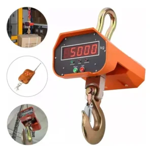 Balanza Digital Pesa Romana con Control Remoto Industrial 3 Tonelada