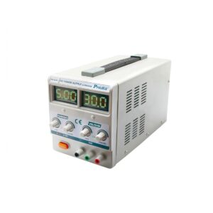 Fuente de Poder Proskit 0-30VDC 0-5A