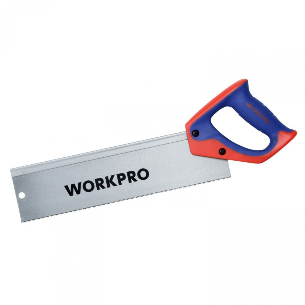 Serrucho de Costilla Acero Reforzado WORKPRO 14" 12 TPI – W016039WE