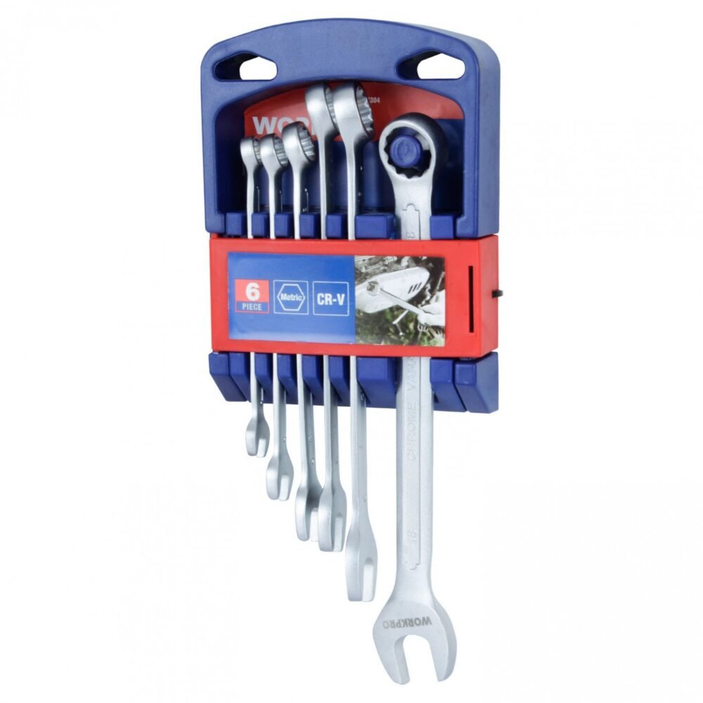 Juego de Llaves Punta-Corona WORKPRO 6 Piezas – W003304WE