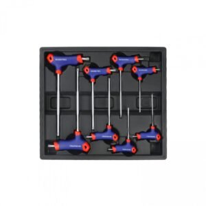 Bandeja Juego de 8 Llaves Torx con Mango en T WORKPRO